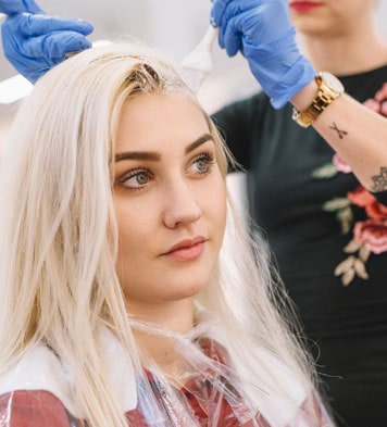 Servicio de cambio de color y tinte